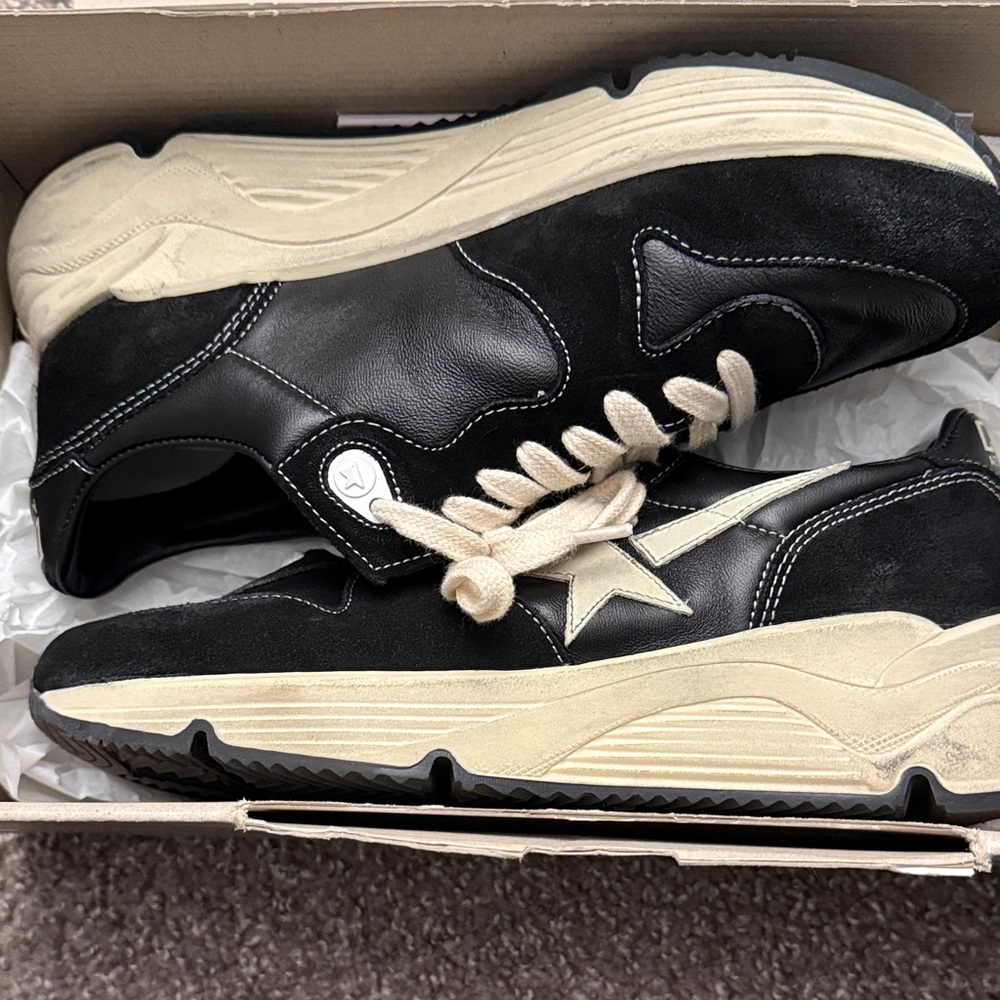 Golden goose running sole sneaker